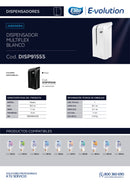 Dispensador Jabón Multiflex Blanco