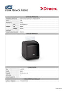Dispensador Servilletas Xpresnap Fit Negro