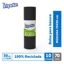 Bolsa Basura Rollo 70x90 10 Un