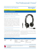 Audífono Con Micrófono Hifi Conector Jack K97603