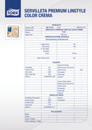 Servilleta Mesa Linstyle Crema 50Un