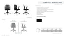 Silla Escritorio Cuba Con Brazos Regulables En Altura