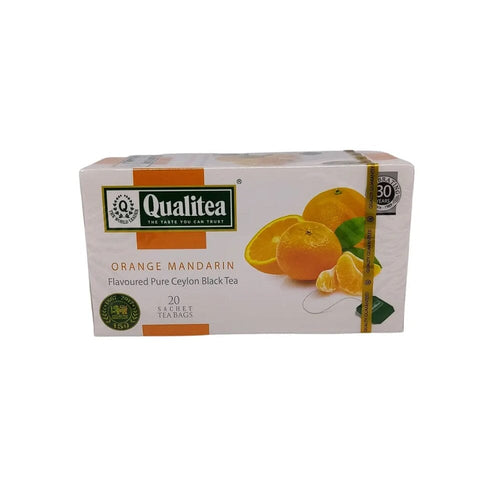 Té Ceylan Sabor Naranja / Mandarina 20 Bolsitas QUALITEA 