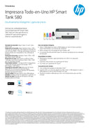 Impresora Multifuncional Smart Tank 580