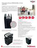 Destructora De Documentos Secure Mc6-Sl P5