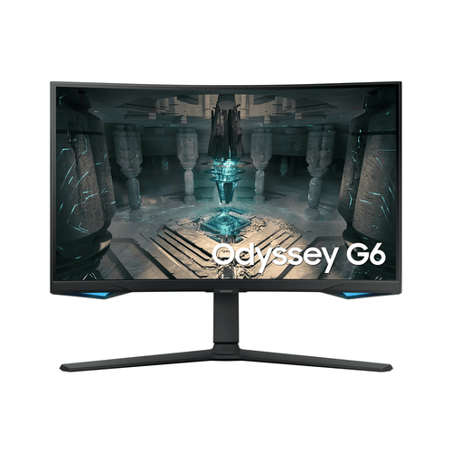 Monitor Curvo 27 Odyssey G6 Smart Va Qhd 2560X1440 Dp/Hdmix2/Usbx2/Wifi/Bt/Ethernet 240Hz Parlantes Pivot 16:9 Ls27Bg650Elxzs SAMSUNG 