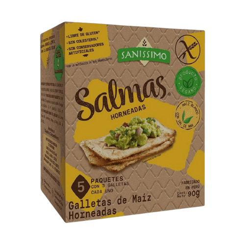 Salmas Horneadas 5 Un 90 Gr SANISSIMO