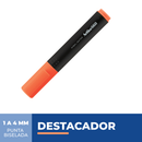 Destacador 660 Bisel 1-4Mm Naranjo Fluor