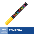 Marcador Poster Marker Tempera  Amarillo 4 Mm