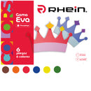 Carpeta Con Goma Eva 24 X 33 Cm 6 Hojas 6 Colores