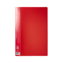 Carpeta Plástica Con Gusano Oficio Roja Datafile