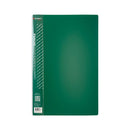 Carpeta Plástica Con Gusano Oficio Verde Datafile