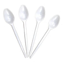 Cuchara Plástica Blanco Para Café Bolsa 100 Un