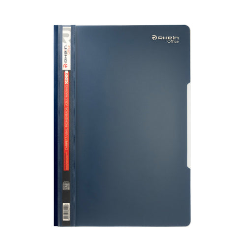 Carpeta Vinil Pigmentada Oficio Fast Azul Oscuro