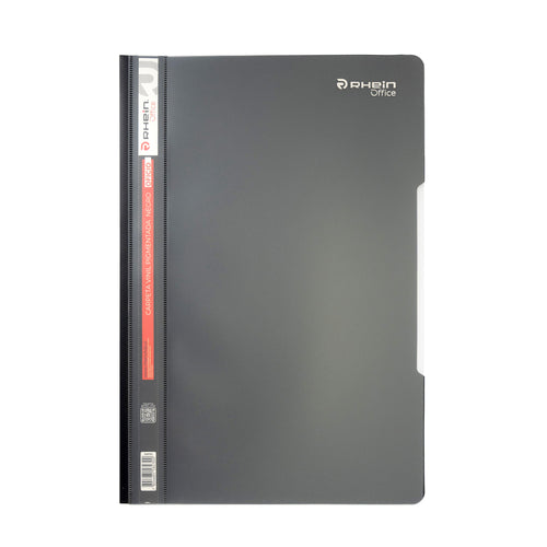 Carpeta Vinil Pigmentada Oficio Fast Negro