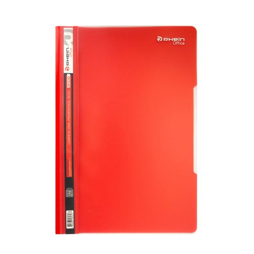 Carpeta Vinil Pigmentada Oficio Fast Rojo