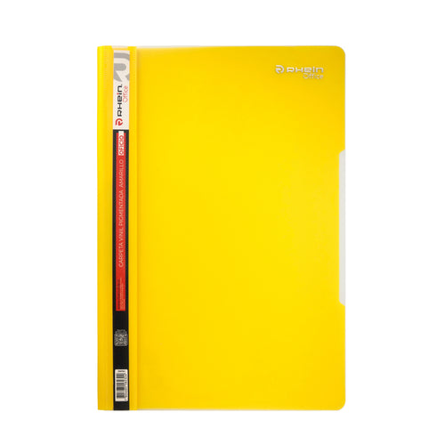 Carpeta Vinil Oficio Pigmentada Fast Amarillo