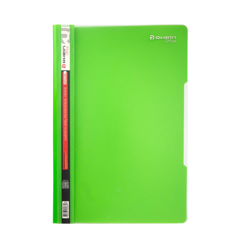 Carpeta Vinil Pigmentada Oficio Fast Verde