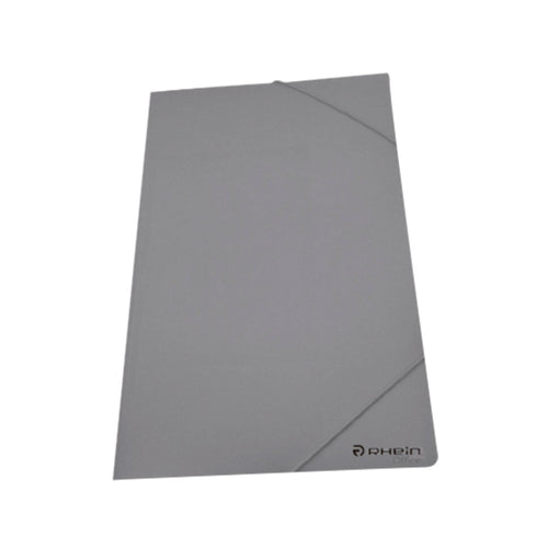 Carpeta Con Elástico Polipropileno Humo