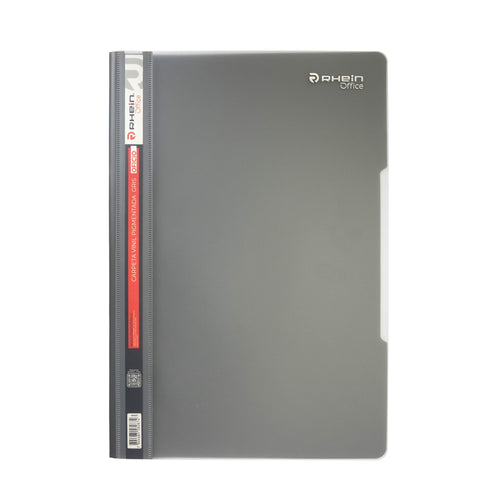Carpeta Vinil Pigmentada Oficio Fast Gris