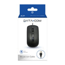 Mouse Alámbrico Usb Negro