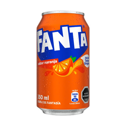 Bebida Sabor Naranja Lata 350 Ml