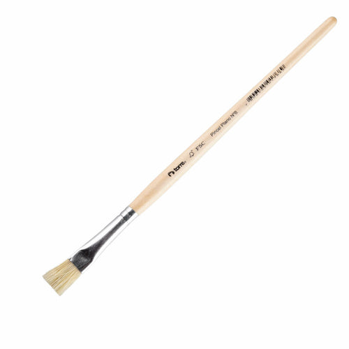 Pincel Espátula Mango De Madera N° 8