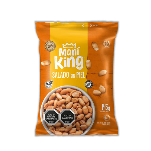 Maní Salado Sin Piel 145 Gr