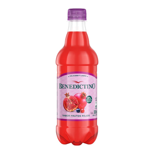 Agua Sabor Frutos Rojos Sin Gas Botella 500 Ml