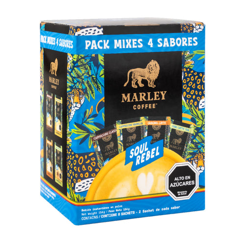 Café Stick Pack Mixes 4 Sabores