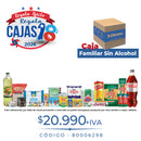 Caja Fiestas Patrias 2026 Familiar Sin Alcohol (Azul)