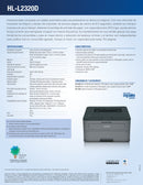 Impresora Monocromática Laser Hl-L2320D Usb Duplex