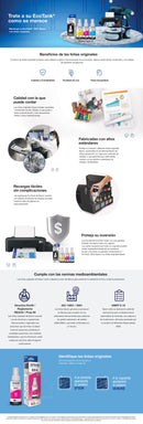 Botella T664120Al Negro Hasta 4500 Páginas