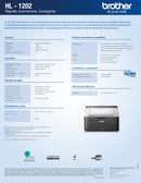 Impresora Monocromática Laser Hl-1202 Usb
