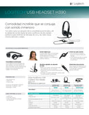 Audífono Con Micrófono Headset H390 Usb