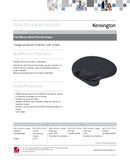 Mouse Pad Wrist Pillow Negro (Display) L57822A