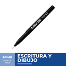 Lápiz Fibra Negro 220 0.2 Mm