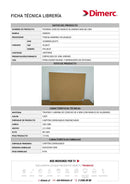 Pizarra Corcho Marco Aluminio 80X100 Cm