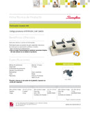 Perforadora Grande Metal.3 Perforaciones 550 72 Hojas