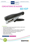 Corchetera Caimán Plástico/Metal B8Hdp
