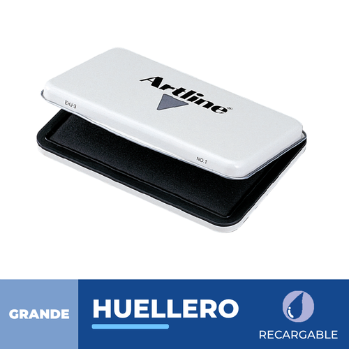 Tampón Grande Eh-3 Negro Metálico