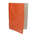 Carpeta Plastificada Con Gusano Oficio Naranjo