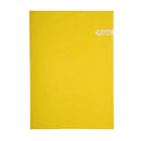 Carpeta Plastificada Con Acco Clip Oficio Amarillo