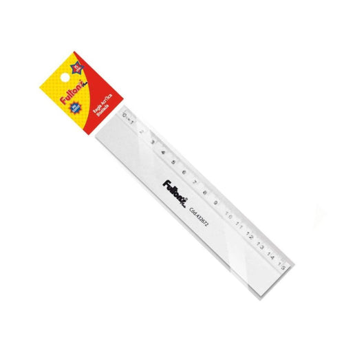 Regla Acrílica 15 Cms Bolsa C/Header