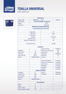 Toalla De Papel Universal Doble Hoja 2 Rollos x 24 Mt