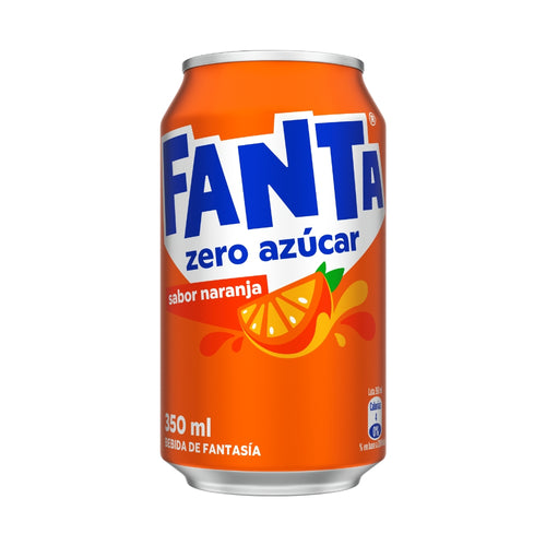Bebida Lata 350 Cc Fanta Zero