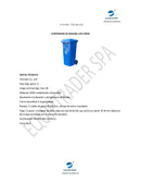 Contenedor Basura Color Azul 120 Lt