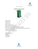 Contenedor Basura Amarillo 240 Lt