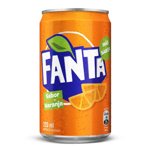 Bebida Lata Fanta 220 Cc