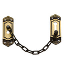 Cadena Seguridad Barroca Bronce